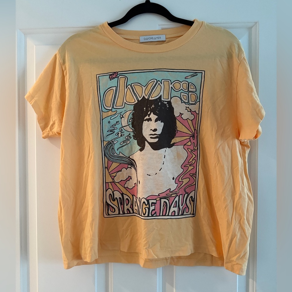 Daydreamer Soft Yellow Cotton Tee